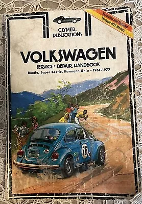 Clymer Publications VW Service Repair Handbook 1961-1977 Models Beetle & Ghia  • $14.99
