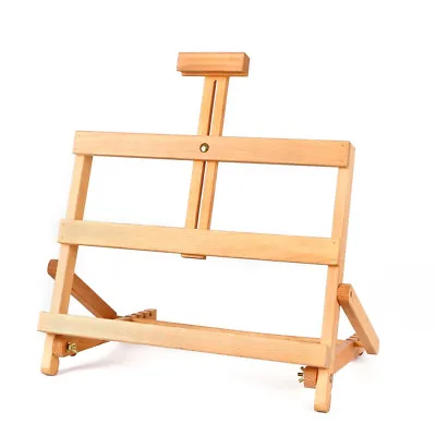 KIELDER Wooden Book Stand Table Top Painting Drawing Artist Easel A3 • £21.99