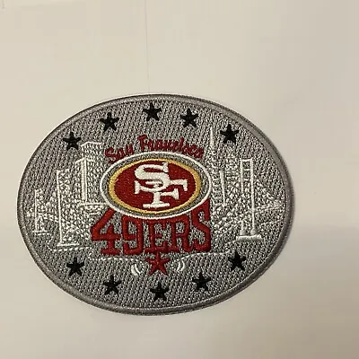 San Francisco 49ers NFL Vintage CLASSIC Embroidered Iron On Patch 3.5” X 2.5” • $6.69