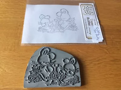 Lili Of The Valley Rubber Stamp • £2