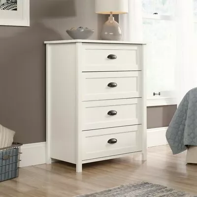 Sauder County Line 4 Drawer Chest In Soft White • $194.69