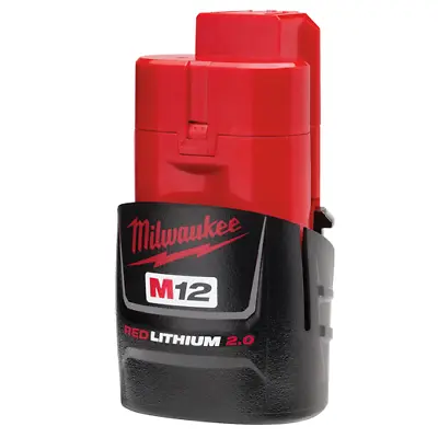 Milwaukee 48-11-2420 12v 2.0 Red Lithium Lithium-Ion Cordless Tool Battery • $32.99