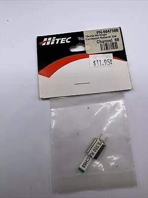 Hitec Crystal Receiver Crystal 75 MHz AM Single Conversion Ch 68 PN-6647568 • $12.99