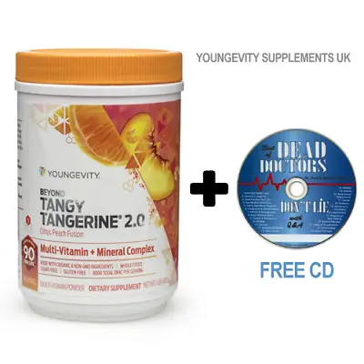 Beyond Tangy Tangerine Citrus Peach 2.0.Organic Multi Vitamin FREE 2 DAY POST • £98.99