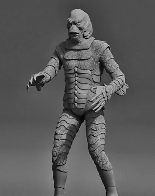 Creature 1/8 Scale 3d Resin Model Kit (Classic Monster) • $40