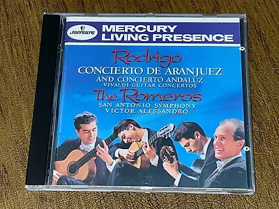 Romeros-rodrigo:conciertos & Vivaldi/orig Mercury Living Presence-usa By Pmdc • $1.99