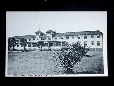 1920's Moore Haven Hotel Moore Haven FL Post Card • $12