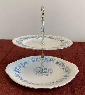 Colclough Braganza 2 Tier Cake Stand • £10