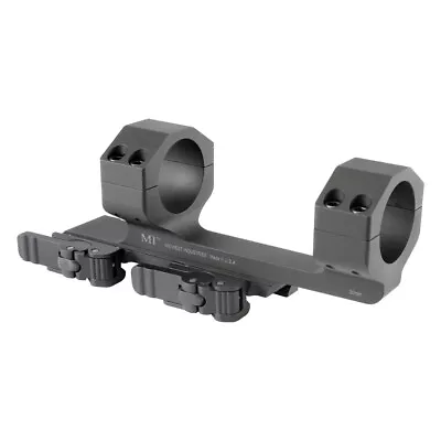 Midwest Industries MIQD30SM QD Optic Mount 30mm Scope 1.5  Offset Black • $292.73