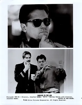 Jonathan Demme + Matthew Modine In Married To The Mob (1988) ❤ Photo K 472 • $19.99