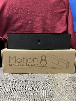 MartinLogan Motion 8 Center Channel Speaker • Piano Gloss Black • 20-180 W Range • $169