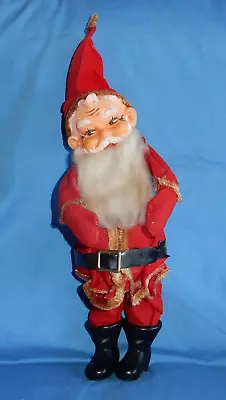 Vintage 1950's Sakai & Co Japan Santa Claus 15  Doll - Blue Eyes • $9.99