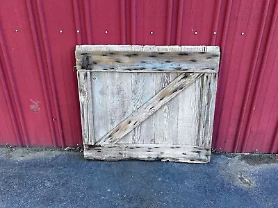 Antique ./ Vintage  Barn Door Farm Salvage Small Barn Stall Door • $120