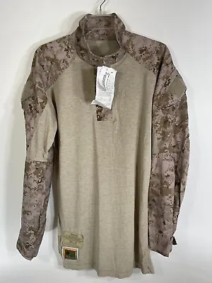 USMC FROG FR Combat Ensemble Shirt Desert Marpat Medium Long • $59.95