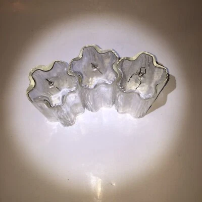 $45 • Buy Vintage Venini Chandelier Parts Tronchi Murano Glass Replacement Tube Prisms G1