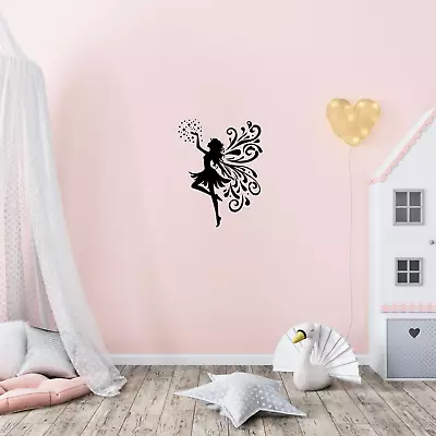 Personalised Initial Name Wall Decal Vinyl Sticker Girls Room Art Decor • £7.99
