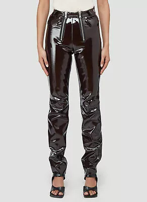 New Women's Double-Zip Vinyl Pants Gothic Pants Victorian • $79.99