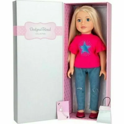 £24.99 • Buy Designafriend Lucie Doll Chad Valley Design A Friend Doll  Bnib