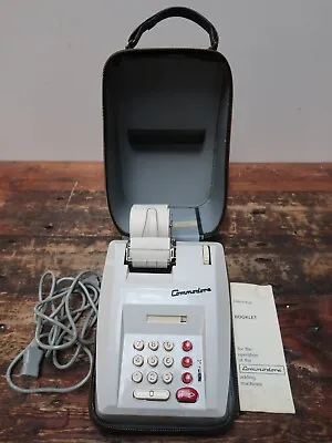 Commodore 9/9 Adding Machine Electric Adding Machine Made In West Germany • $120