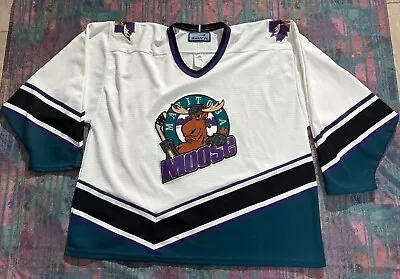 Manitoba Moose IHL Bauer Hockey Jersey XL • $169.99