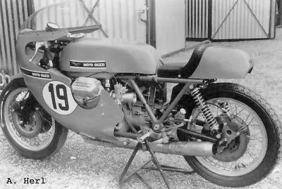 Moto Guzzi V7 Sport Telaio Rosso Red Frame 1972 200 Miles Of Imola Motorcycle  • $9.95