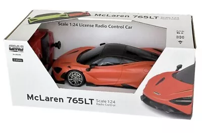 CMJ RC Car Mclaren 765LT Remote Control Sport Car-Scale 1:24- LED Headlights • £14.99