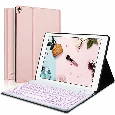 $18.99 • Buy For IPad 7/8/9th Gen 10.2  Air 3 Pro 10.5  Bluetooth Keyboard Case Cover Backlit