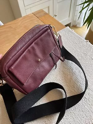 Accessorize Leather Cross Body Bag • £9