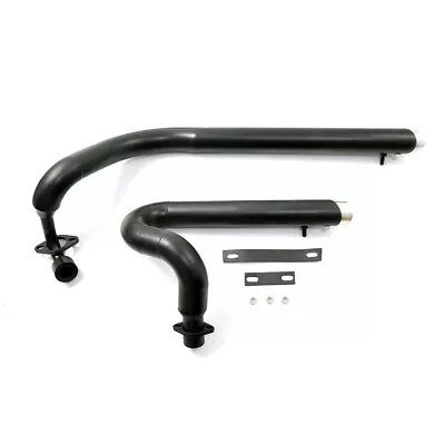 $162 • Buy Black Exhaust Pipe Systems For Yamaha V Star 650 XVS650 Dragstar 650 XVS400 