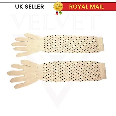 £4.99 • Buy Sun Protection Driving Gloves Cotton Arm Sun Block Long Driving Gloves Cotton UK