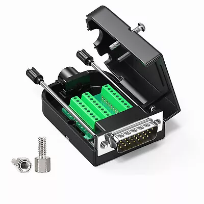 DB26 Male/Female Adapter To PCB Terminal Signals Module Board Connector 26Pin • £11.98