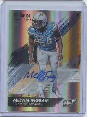 Melvin Ingram 2018 Panini Day #76 Auto Autograph Los Angeles Chargers • $9.99