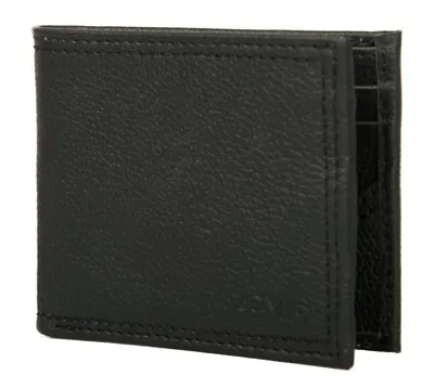 Leather Man Wallet LEVI'S Item 227234 Leather - Cm.115x9 • £37.99