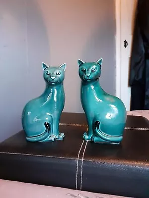 £60 • Buy Vintage Pair Of Poole Pottery Cats 