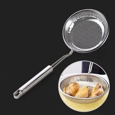 £7.63 • Buy Mesh Scoop Deep Fryer Gadgets Cooking Tools Filter Spoon Strainer Ladle Skimmer