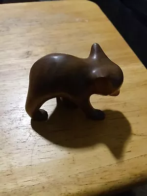  Carved Wooden Bear Cub Art Native American  • $359