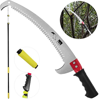 £68.88 • Buy 25.6 FT Professional Pole Saw Long Reach Telescopic Extendable  Silky Type