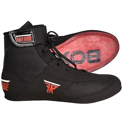 Boxing Shoes Leather Material Comfortable Grip For Trainer | Professional • $48.99