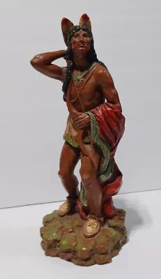 Universal Statuary American Indian Man Statue Figure • $32.49