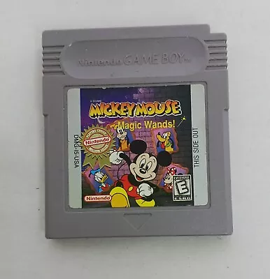 Disney Mickey Mouse Magic Wands Nintendo Gameboy Game Cartridge • $12.99