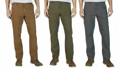 Weatherproof Vintage Mens Trevorland  Utility Stretch Work Canvas Pant Variety • $29.99