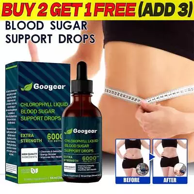 £5.03 • Buy UK Chlorophyll All-Natural Extract Liquid Drops Water Soluble Mint 59ml 6000mg