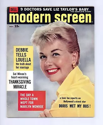 Modern Screen Magazine Vol. 51 #11 VG 1958 • $21