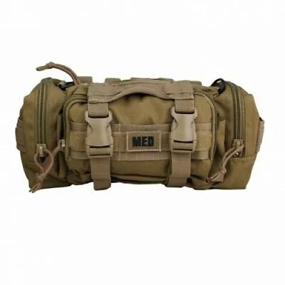 NEW Elite First Aid Tactical Deployment Medical MOLLE Pouch Carry Bag COYOTE TAN • $29.95