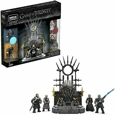 Game Of Throne Mega Construx The Iron Throne Playset 260 PCS NEW! • $38.45