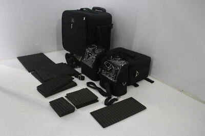 $119.41 • Buy Relavel 7172-7272 Rolling Makeup Case Professional Makeup Train Artist Travel 4