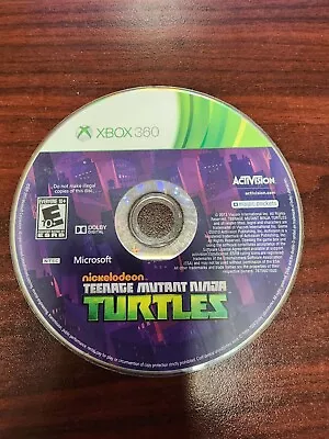 Nickelodeon Teenage Mutant Ninja Turtles (Xbox 360) NO TRACKING DISC ONLY #9771 • $7.45