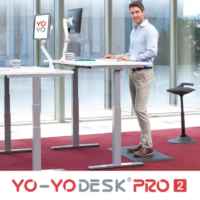 £679.95 • Buy Yo-Yo DESK PRO 2 : Premium Quality Standard Height Standing Desk With Desk Top