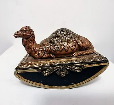 Vintage 1920s Shriners Metal Camel Desk Ink Blotter Fraternal Order Masons • $120