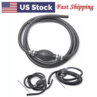 Pactrade Marine Fuel Line Assembly Mercury 5/16 Hose Barbs Primer Bulb Connector • $14
